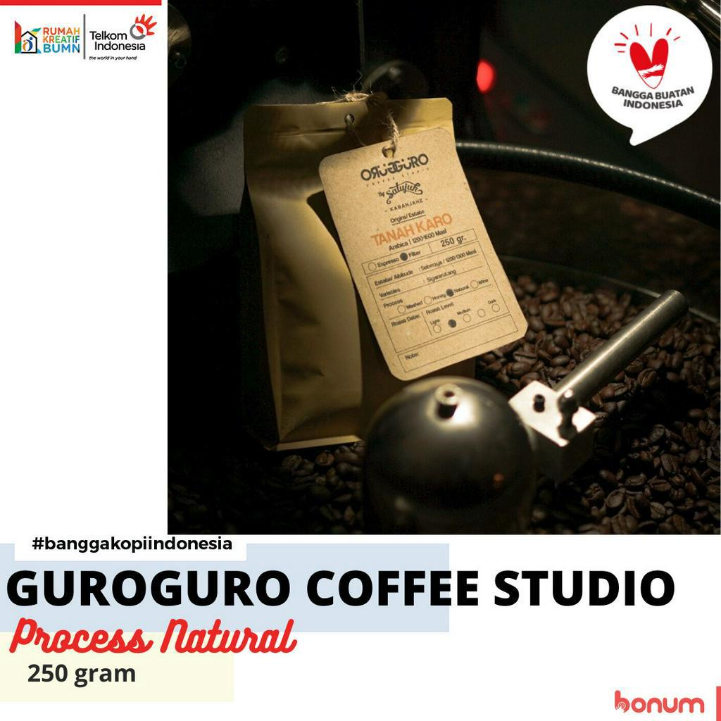 

Guro Guro Kopi - Bubuk Kopi Arabica Process Natural 250 gram