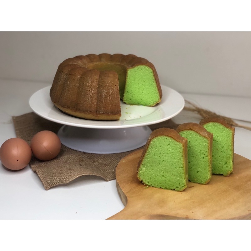 

Bolu Pandan Jadul / cake pandan