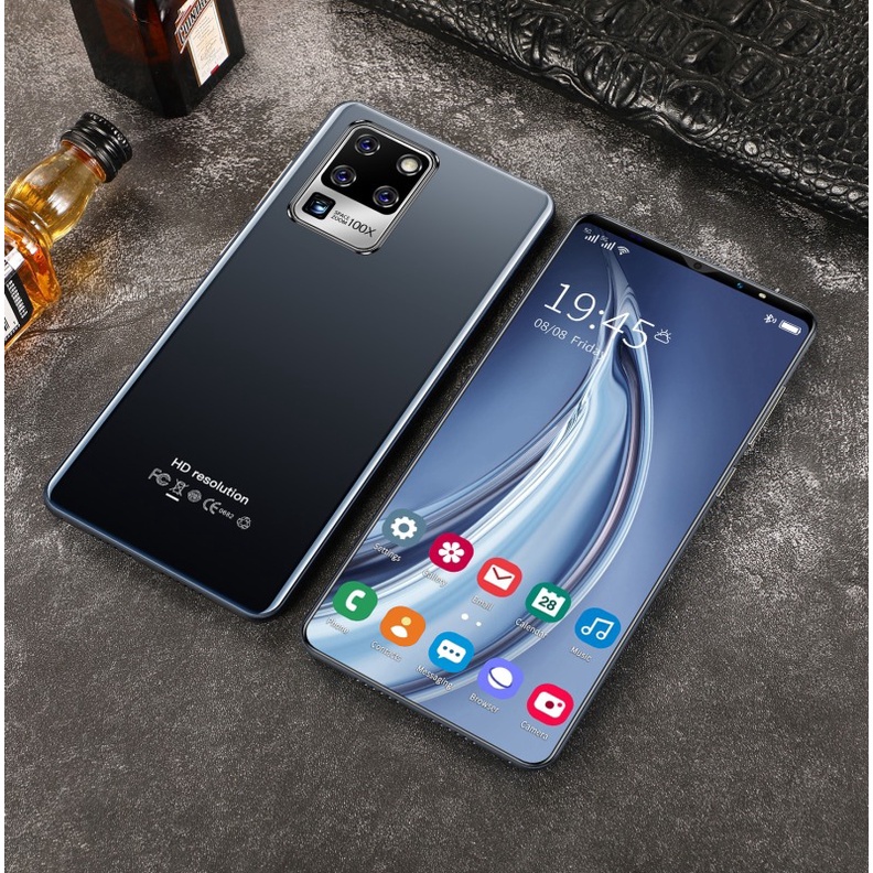 S30 Plus Ponsel Pintar  5G Handphone  8 + 128 GB Memori Layar 6,1 inci Kartu Ganda Dual Standby Siaga Ultra-Panjang Kamera Definisi Tinggi Ponsel Android
