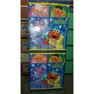  lemari  plastik  karakter  sesame street Shopee  Indonesia