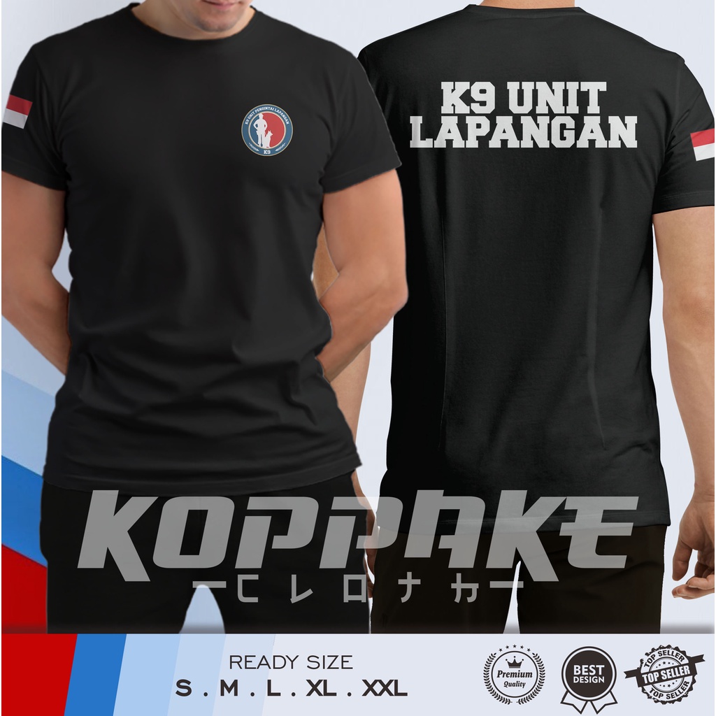 Kaos K9 Unit Lapangan Baju Distro
