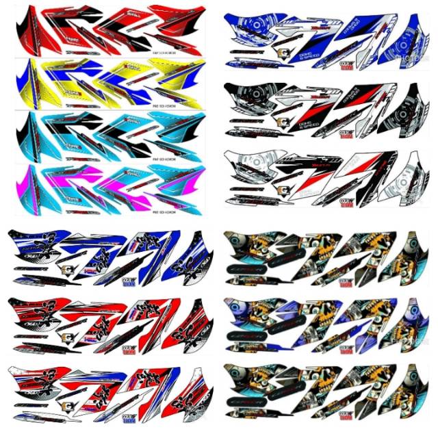 Striping Motor Cb150r Lama Cb 150 R Old Variasi Honda Sticker