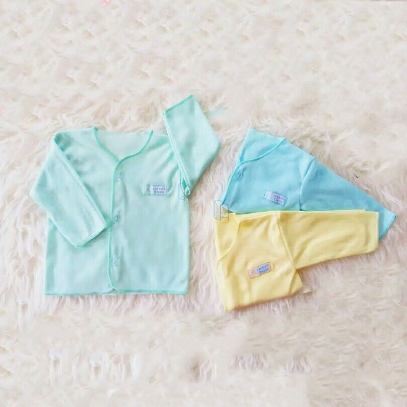 6 pcs baju bayi tangan panjang bisa cod