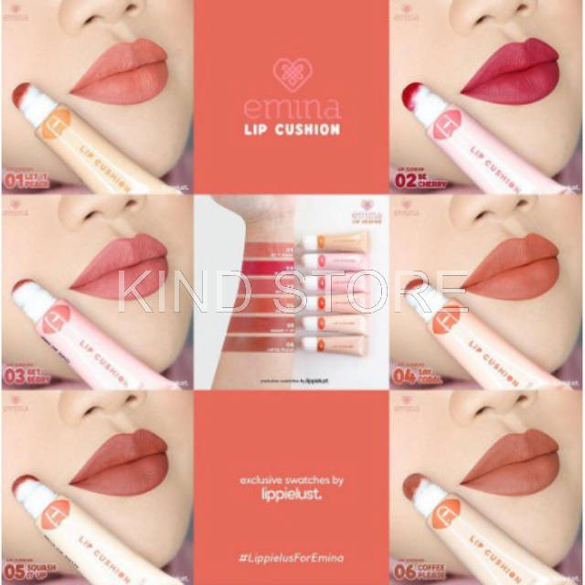 KINDSTORE❤ |  Emina Lip Cushion / Lip Makeup