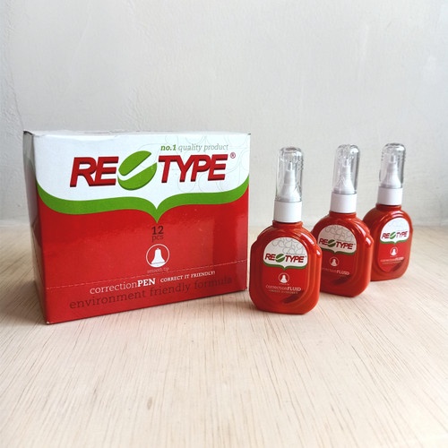

Tipex Cair Merk Retype (MERAH)