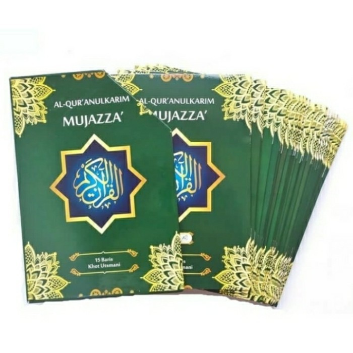 AL QURAN MUJAZZA PER JUZ GARIS KHAT UTSMANI TANGGUNG