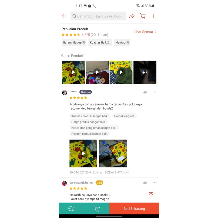 COD STELAN BAJU ANAK LAKI LAKI MOTIF DINO KUNING  DAN CINO PENDEK 2-6 TAHUN-2