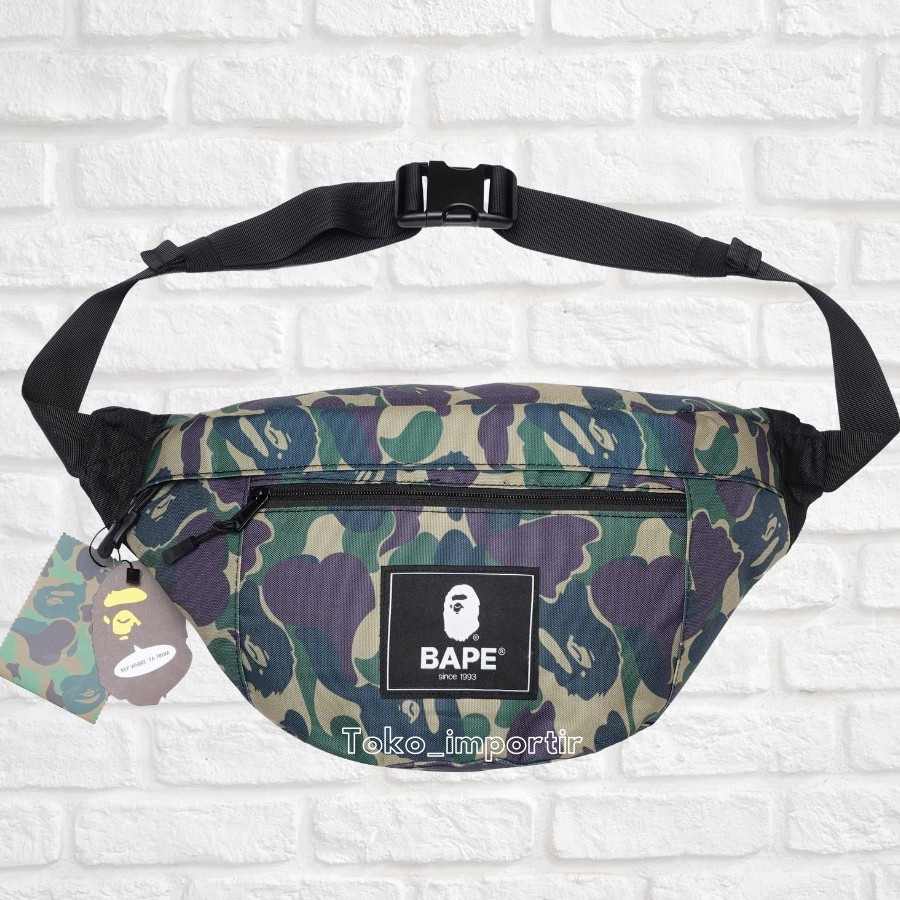 Bape Waistbag Emook 2021 Aape by A Bathing Ape