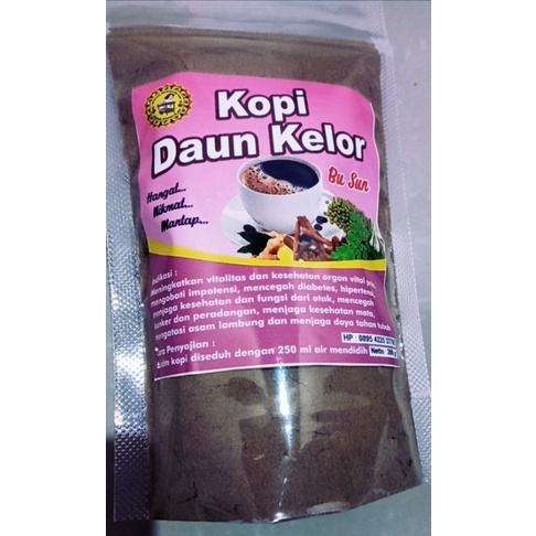 

kopi daun kelor