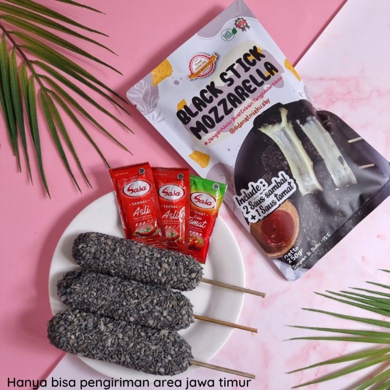 

Black Stick Mozzarella (Full Moza Di Dalamnya)
