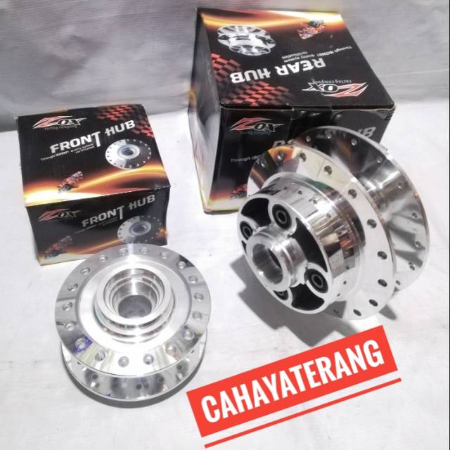 Trombol Tromol Jari Crum Chrome Zox Model VND 1Set Depan Belakang PNP Tirev Tiger Revo Revolution