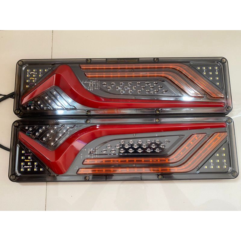 Stop Lamp lampu truk belakang 24 volt model V New 46cm