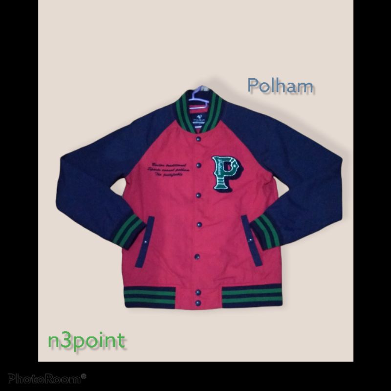 jaket varsity POLHAM original
