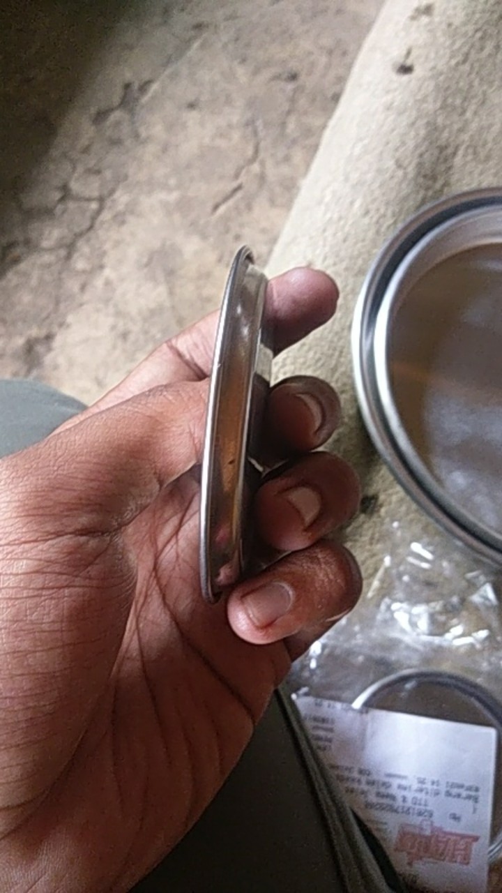 Tatakan Gelas Stainless 7 Cm