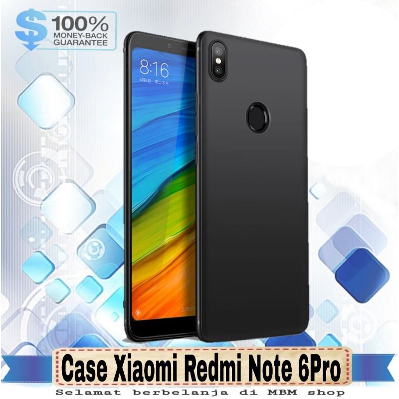 Case Xiaomi Redmi Note 6 Pro Casing Premium softcase