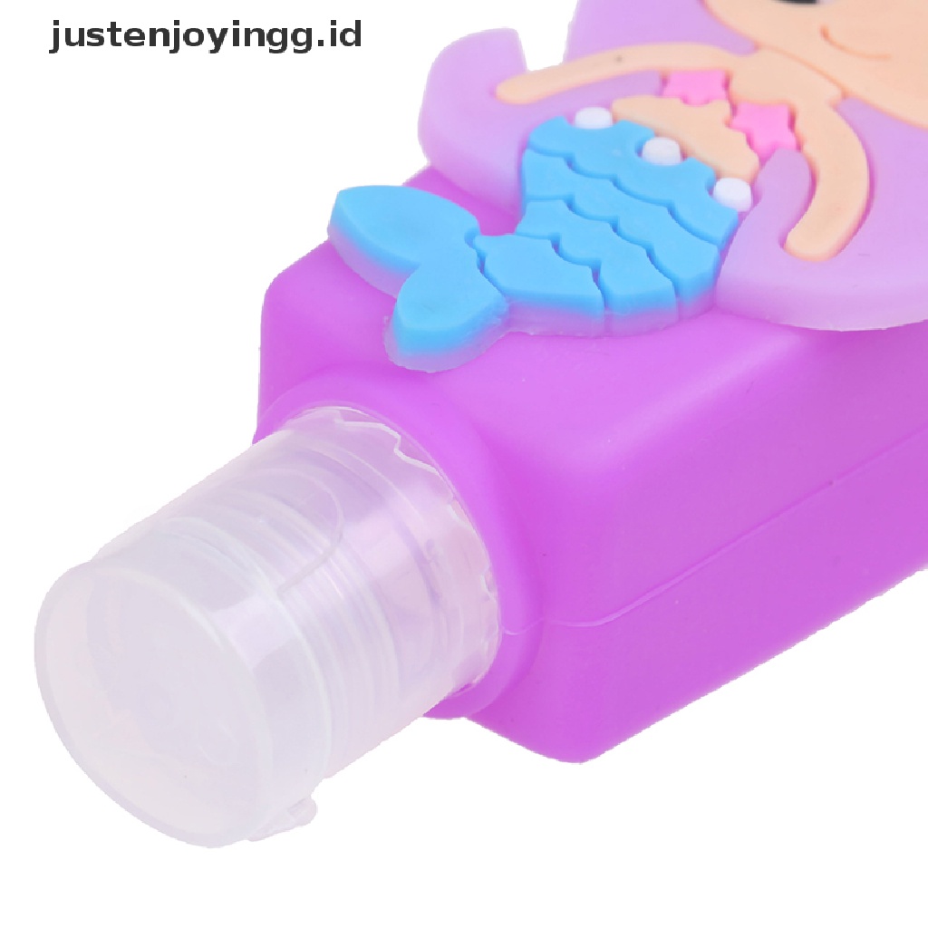 Botol Hand Sanitizer Bahan Silikon Anti Bakteri Desain Mermaid Untuk Mandi