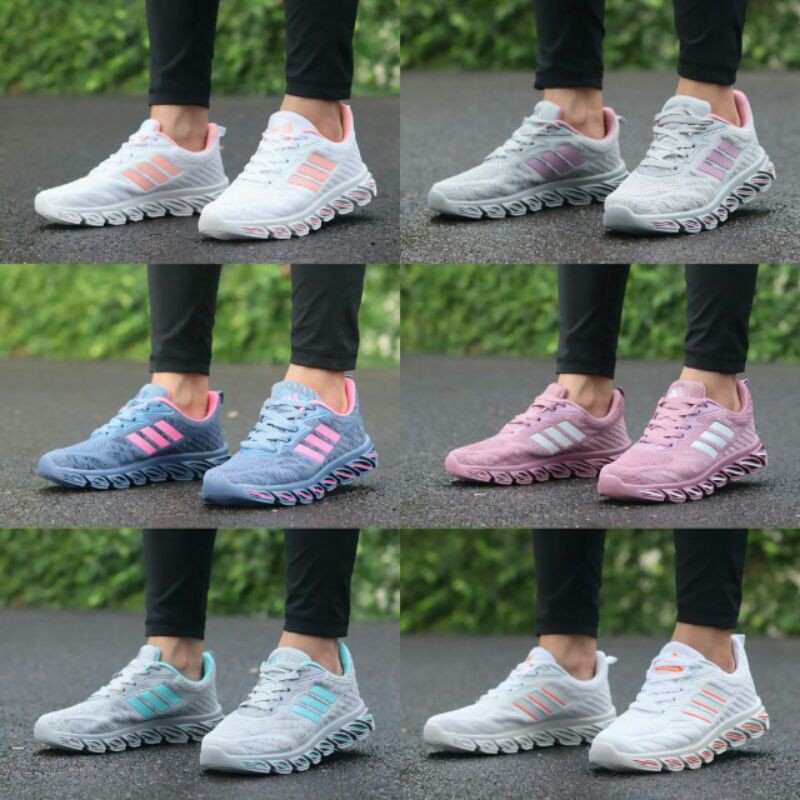 Sepatu Adidas Cewek Adidas Springblade Sneakers Cewek Sepatu Gym Olahraga Senam Zumba Aerobic 36-40