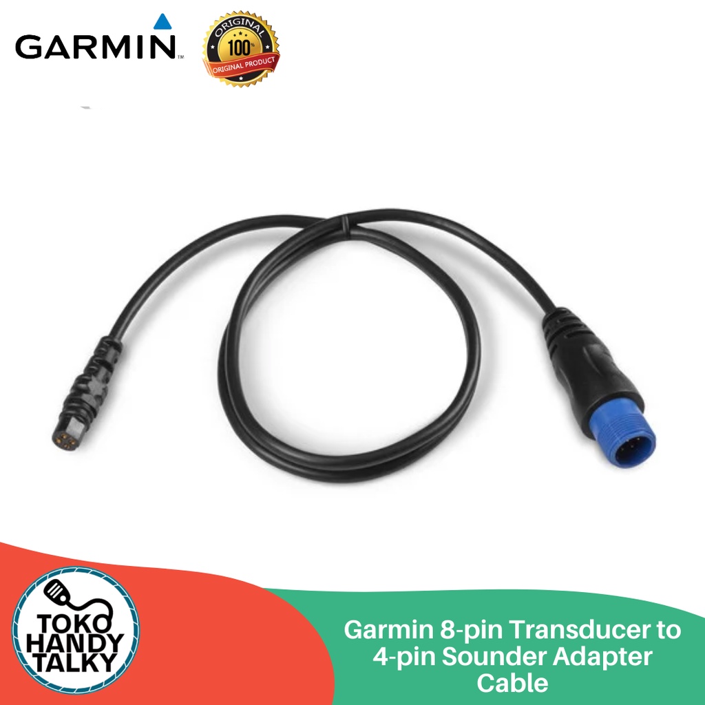 GARMIN 8-PIN TRANSDUCER TO 4-PIN SOUNDER ADAPTER CABLE NEW ORIGINAL