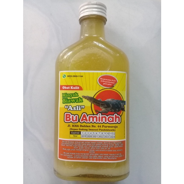 minyak biawak asli obat luar tradisional Menyembuhkan gatal berair