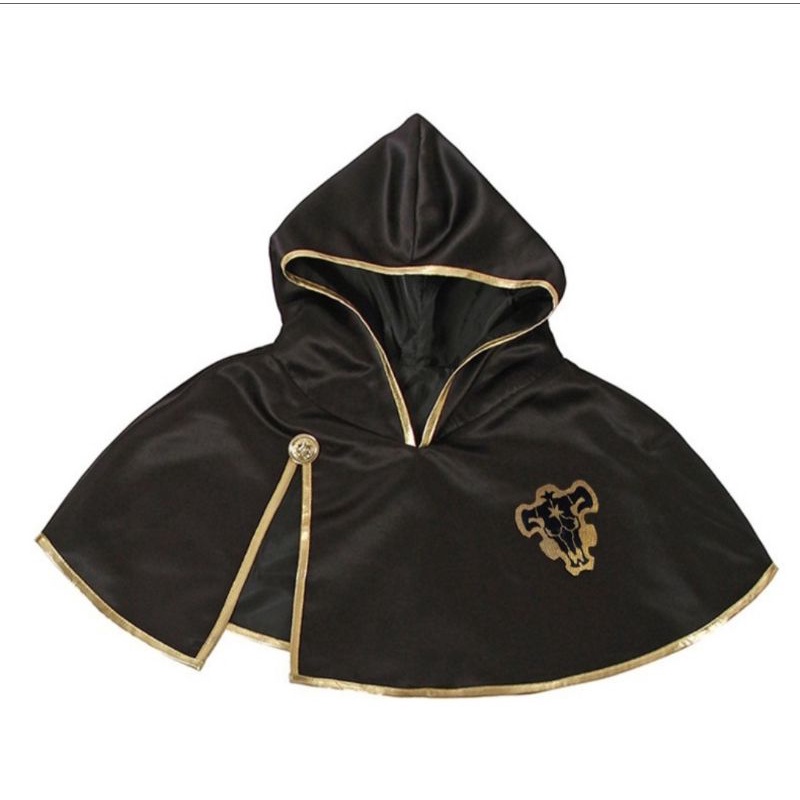 Jubah Asta Black Clover Cosplay Anime Jubah Black Bull