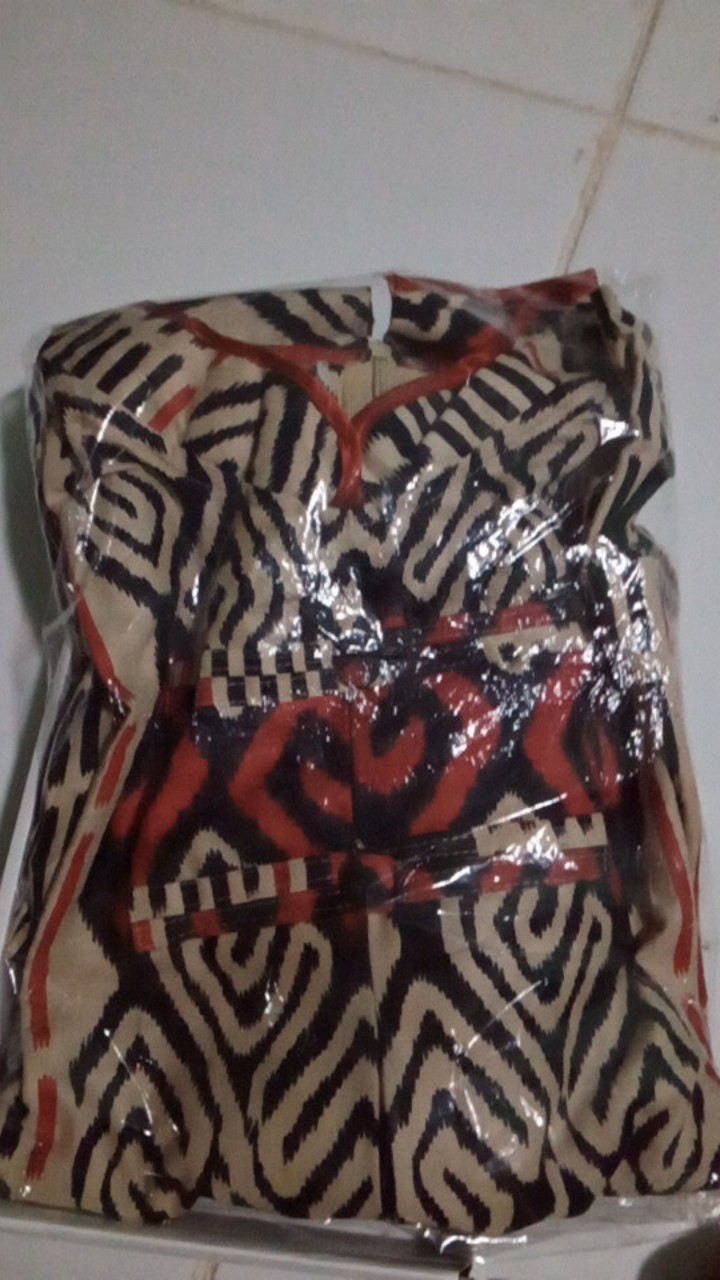 Tunik Batik Wanita Motif Tenun Dsc05610