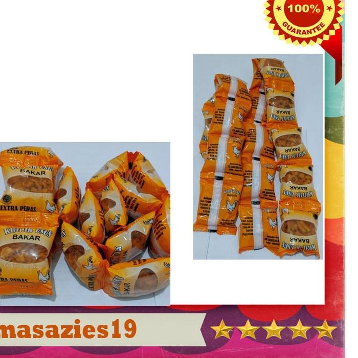 

ㆊ Kripik Usus Bakar Pedas Gurih Renyah 1 Renceng 10 pcs PL21