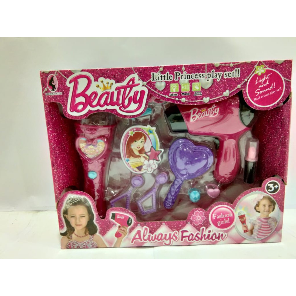 Mainan Anak Perempuan Beauty Set Batttery operated - V699