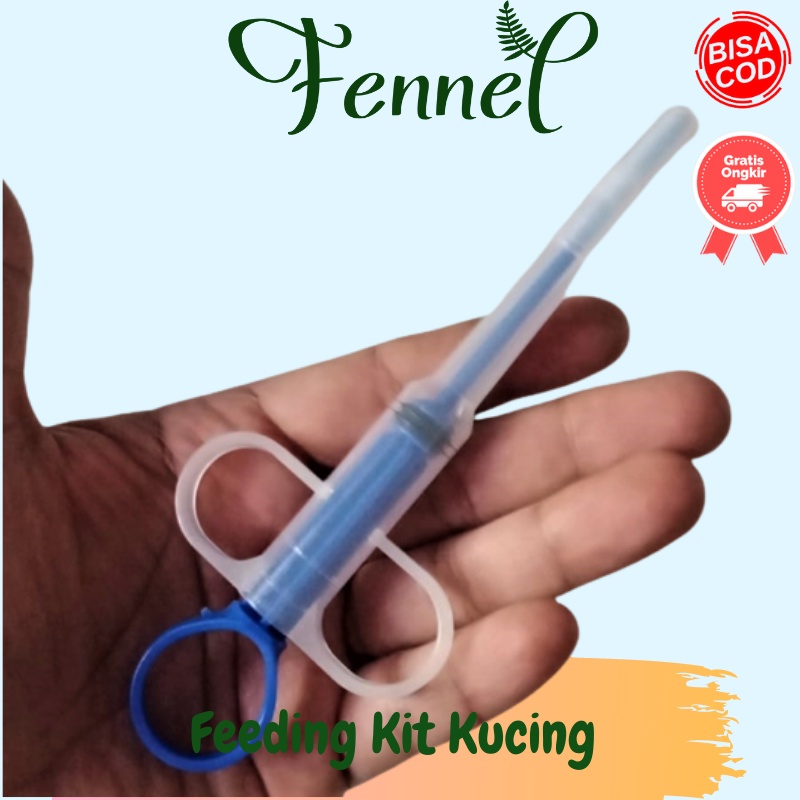 Feeding Kit Pipet Pelontar Obat Alat Bantu Minum Obat Hewan Peliharaan