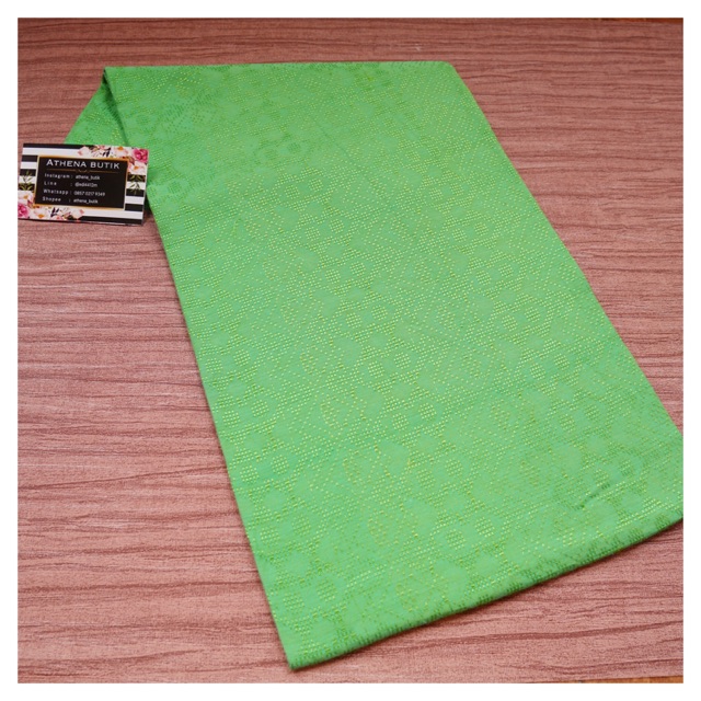 Kain Batik Dobby Doby Dobi Dolby Dolbi Bahan Kebaya Polos Pastel Modern Mewah Kondangan Sarimbit