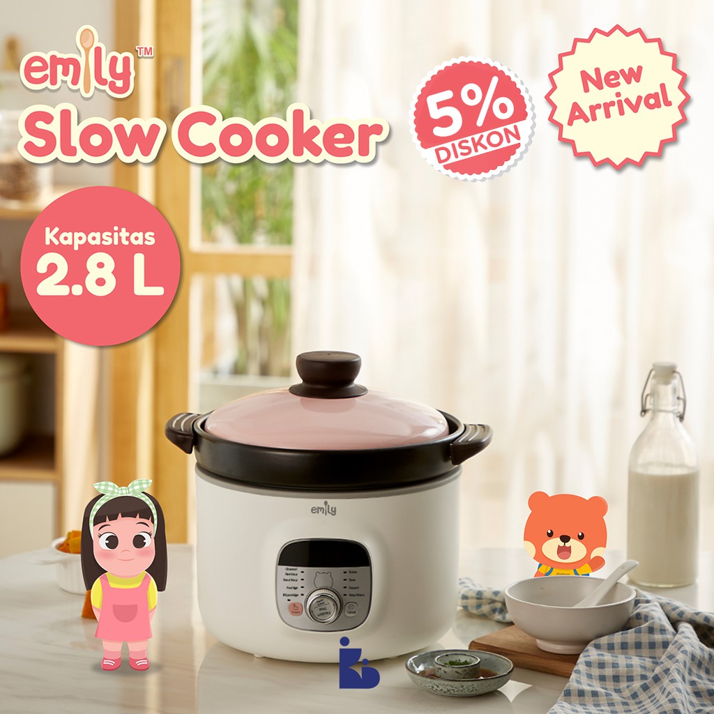 Emily Slow Cooker 2,8Liter