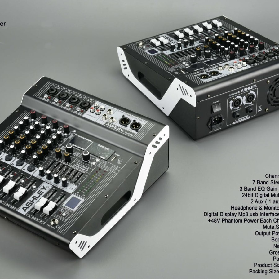 Power Mixer Ashley T400 Baru