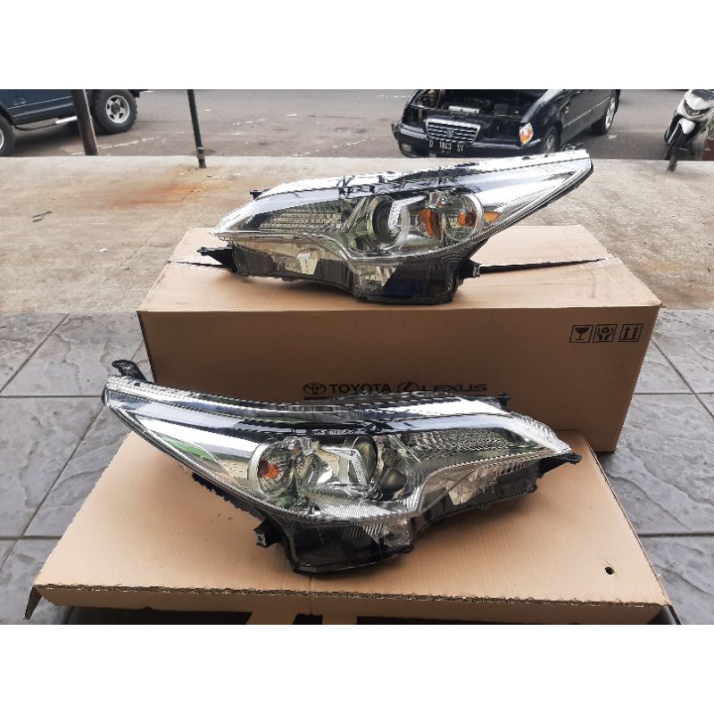 headlamp fortuner vrz 2015 2016 2017