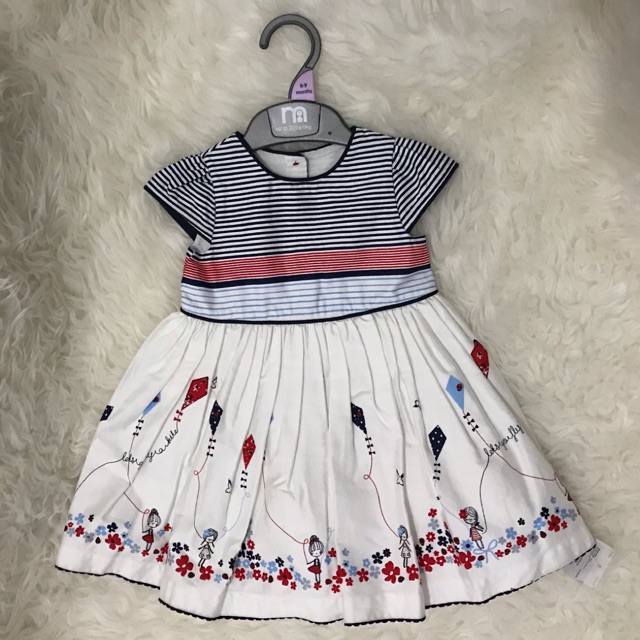 MOTHERCARE DRESS NEW WITH TAG NWT SALE City Sailor Navy White 6-9 Months jumper cardigan