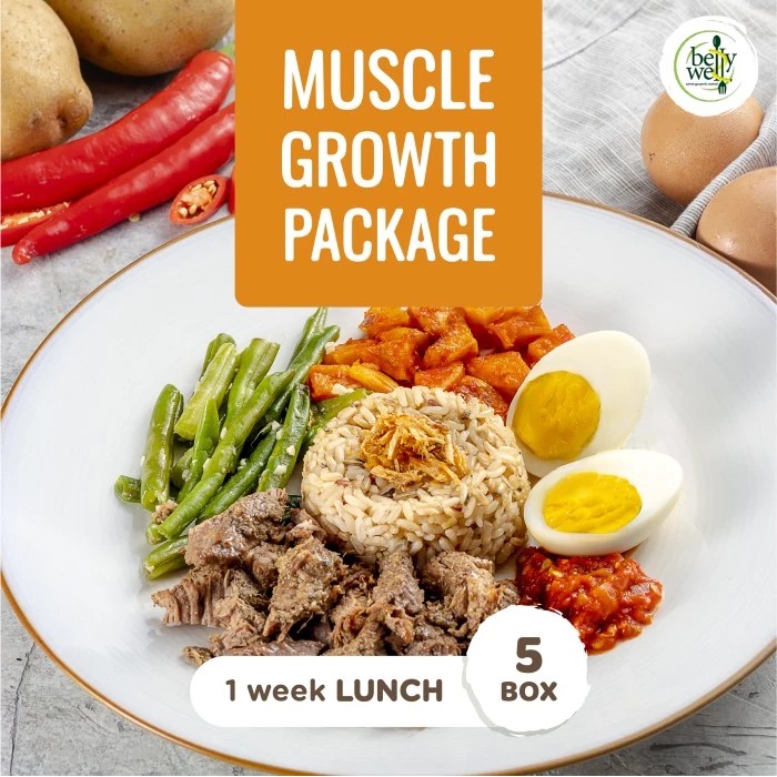 

Bellywell Muscle Growth 1 Week Lunch