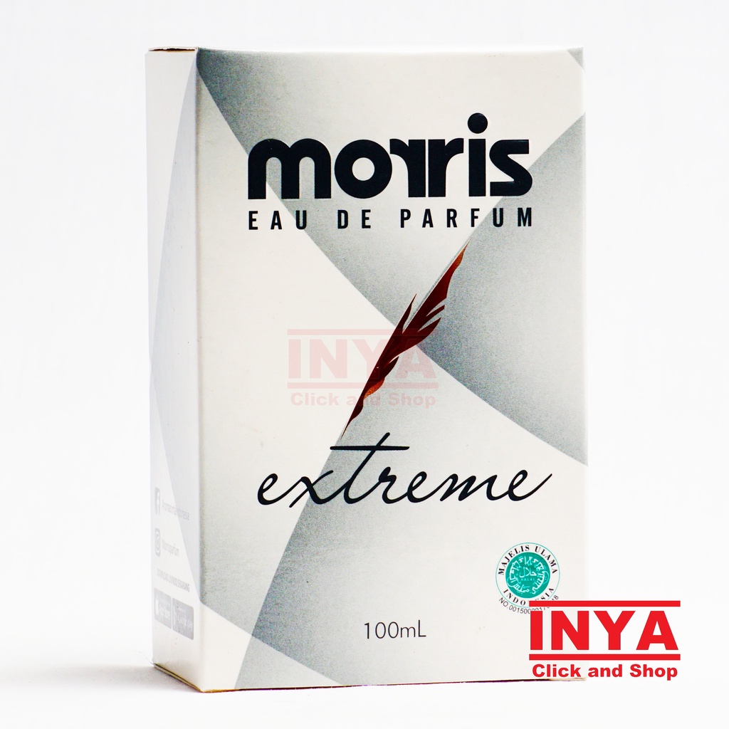 MORRIS EXTREME 100ml EAU DE PERFUME HITAM - Parfum