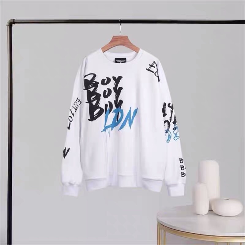 BOY64  SWEATER BOY LONDON PRIA WANITA ASIA EROPA BIG WINGS