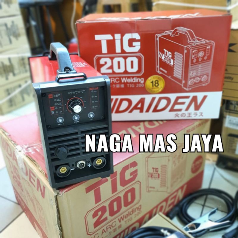 PROMO DISCON SERU 2021 MESIN LAS ARGON DAIDEN TIG 200 PULSE / TRAFO LAS ARGON DAIDEN TIGI TIG 200 P