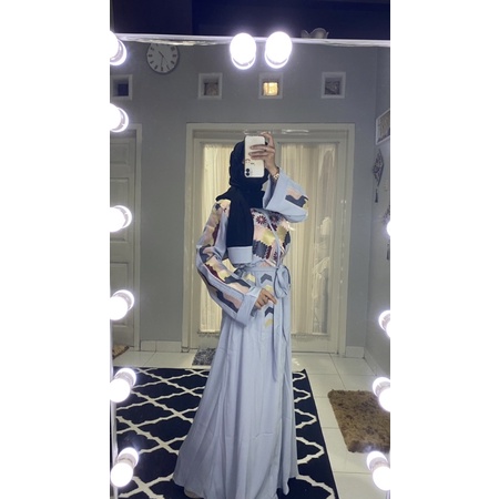 Sale Abaya Brukat by Farza Collection