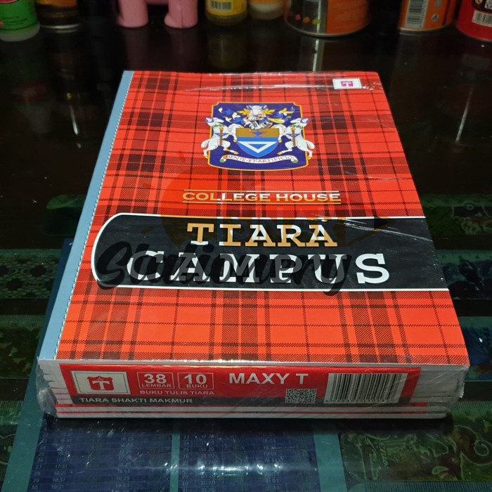 

Gaya Buku Tulis Tiara Campus Isi 38 1Pak Isi 10Pc Berkualitas