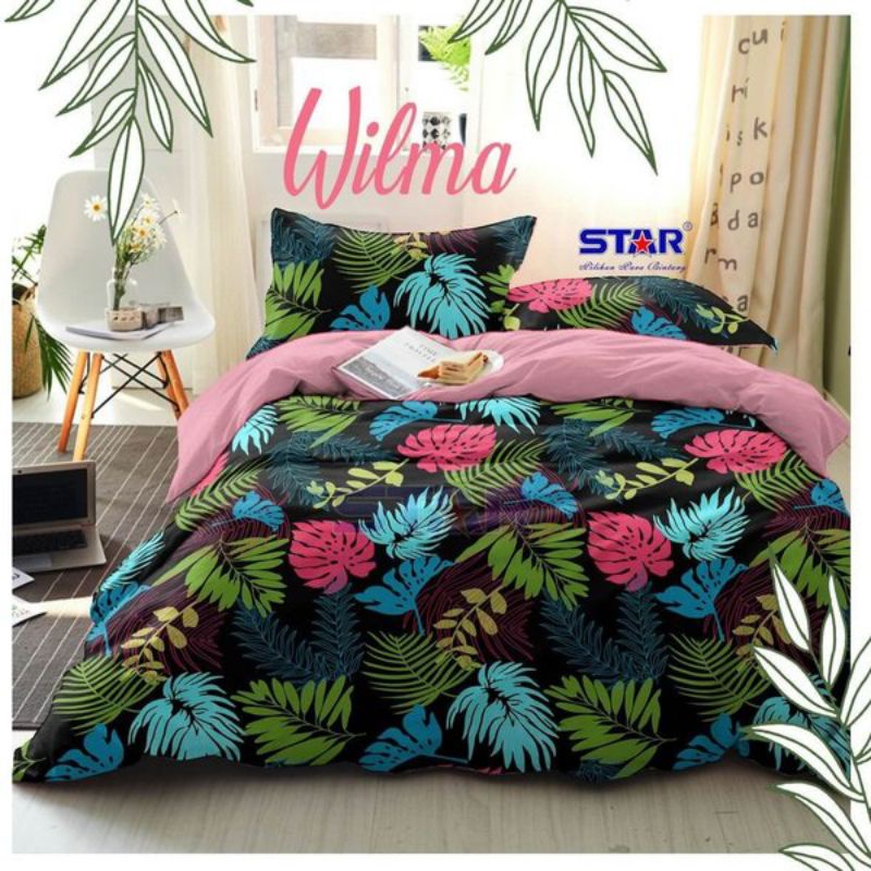 PROMO SEPREI MOTIF BUNGA UKURAN 180*160*120(KOMPLIT)