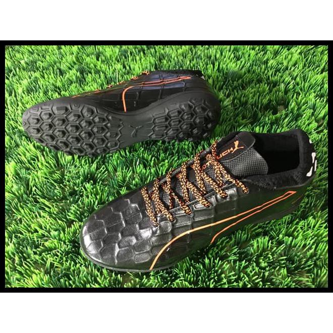 Ds Welcome Sepatu Futsal Puma Evotouch 3 Tf - Black Orange