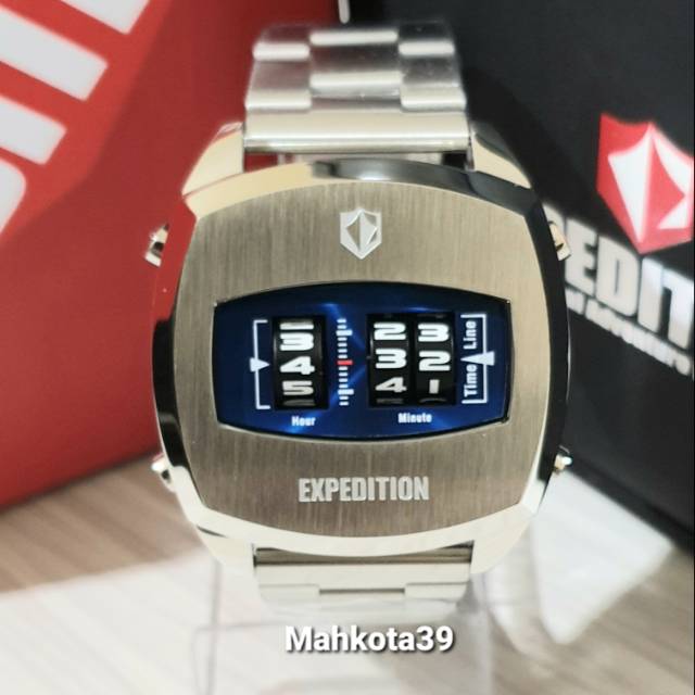 Jam tangan Expedition E 6790M SS Biru
