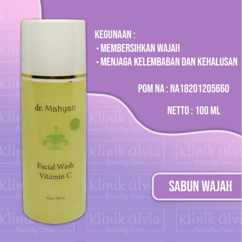 dr. Mahyan Facial Wash / SABUN Vitamin C