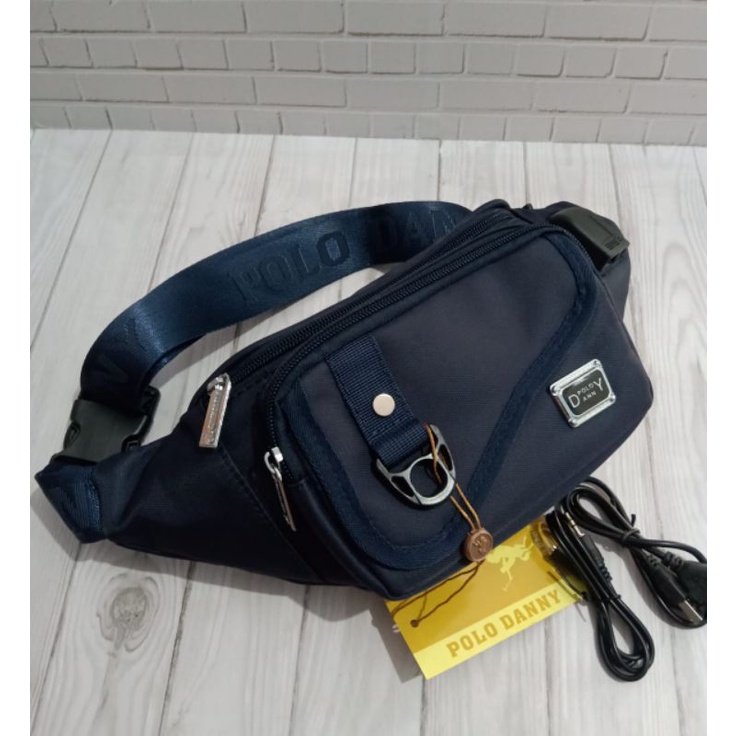 TAS POLO DANY TAS PINGGANG PRIA WAISTBAG TERLARIS