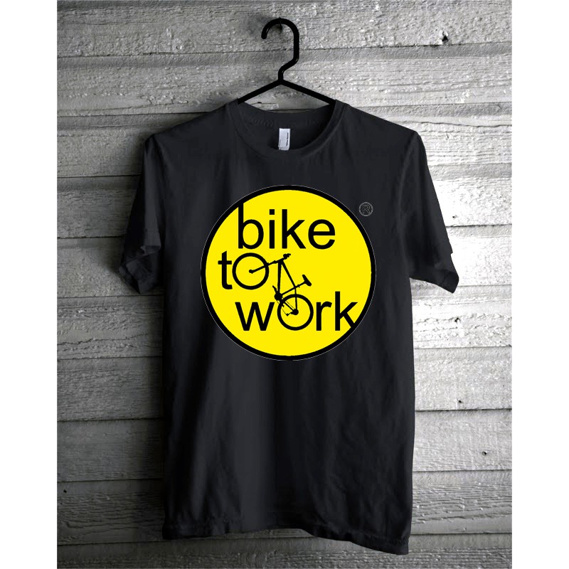 KAOS BIKE TO WORK KEREN