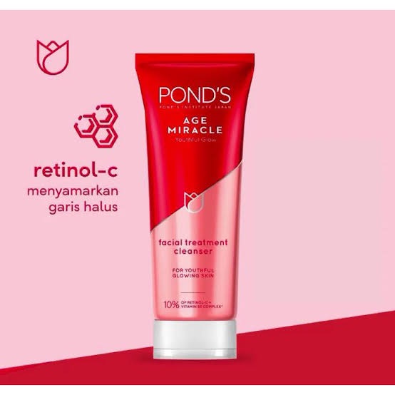 Ponds Age Miracle Facial Foam 100g