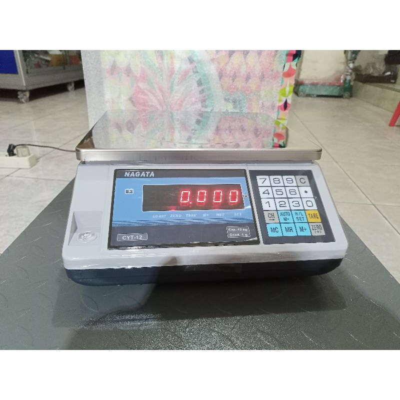 Timbangan Nagata CYT 12 kapasitas 12kg x 1g