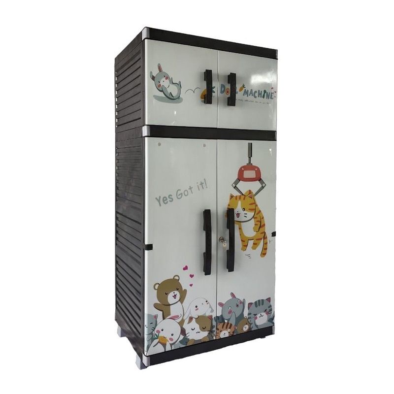 Lemari Plastik Orlando Karakter Ukuran Stanfar Gantungan