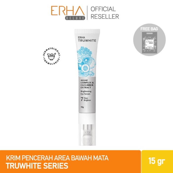 ERHA Serum Mata Truwhite Algae &amp; Cucumber Extract Brightening Eye