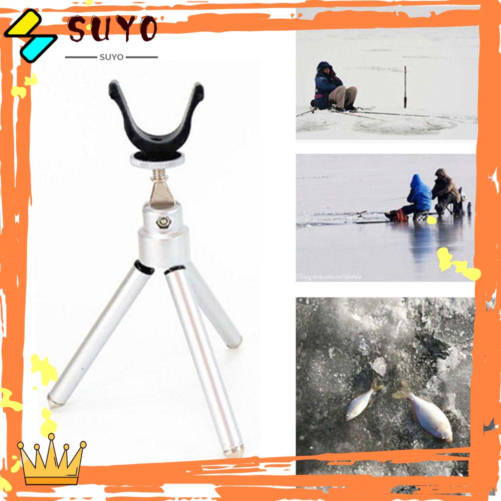 Suyo Tripod Teleskopik Holder Joran Pancing Untuk Musim Dingin